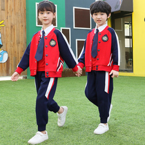 Kindergarten Garden Clothing Spring Autumn Clothing Baseball Suit Three Sets Elementary School School Wind Games Open Mode Class Clothes