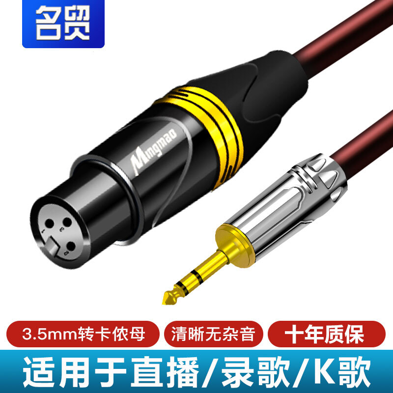 Name Trade 3 5-to-Canon Notre Dame Audio Line Sound Carlian Microphone Phone Even power amplifier Sound