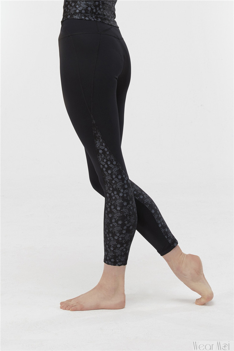 Verme Ballet Wear Moi French Ballet Dance Practice Suit Body Yoga Long Pants Chartreuse