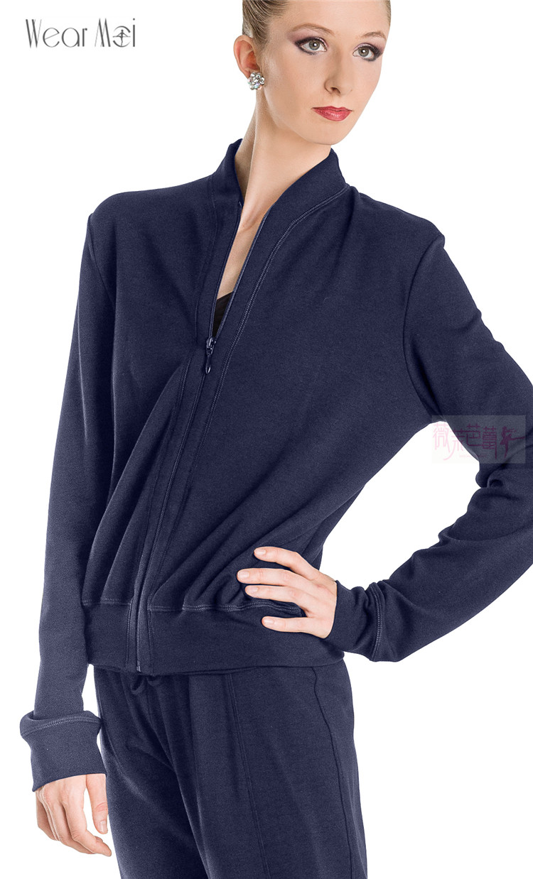 On-hand French ballet exercise suit body thermal coat iliade