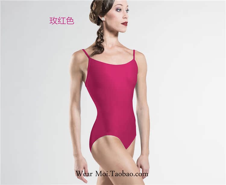 薇 茉 WearMoi Spot France Nhập khẩu Múa Ba lê Thực hành Quần áo Nghệ thuật Thử nghiệm Bộ đồ Cơ thể diane - Khiêu vũ / Thể dục nhịp điệu / Thể dục dụng cụ giày tập múa