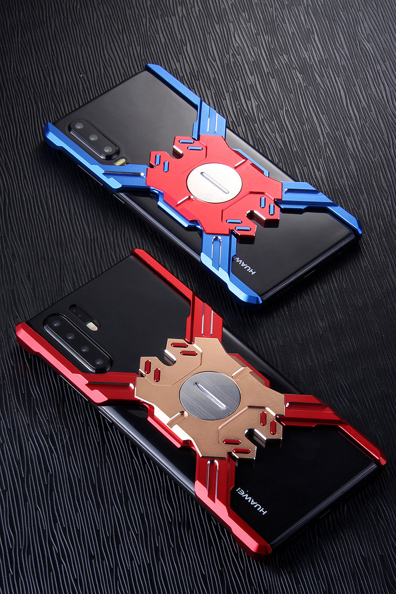 Kylin Armor Heroes Bracket Aluminum Metal Shell Case Cover for Huawei P30 Pro & Huawei P30