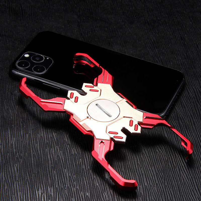 Kylin Armor Heroes Bracket Aluminum Metal Shell Case Cover for Apple iPhone 11 Pro Max & iPhone 11 Pro & iPhone 11