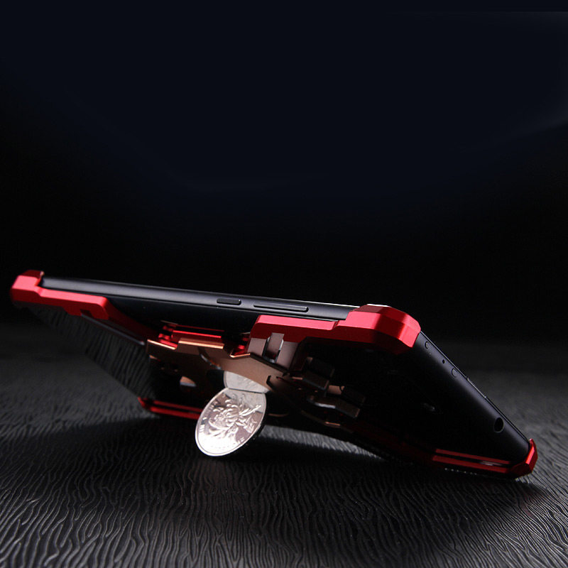 Kylin Armor Heroes Bracket Aluminum Metal Shell Case Cover for Huawei Honor V20