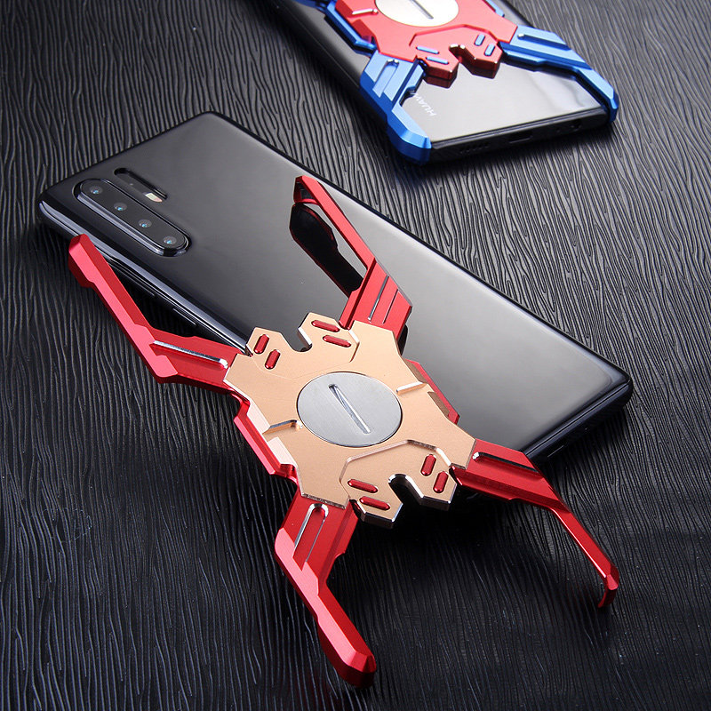 Kylin Armor Heroes Bracket Aluminum Metal Shell Case Cover for Huawei P30 Pro & Huawei P30