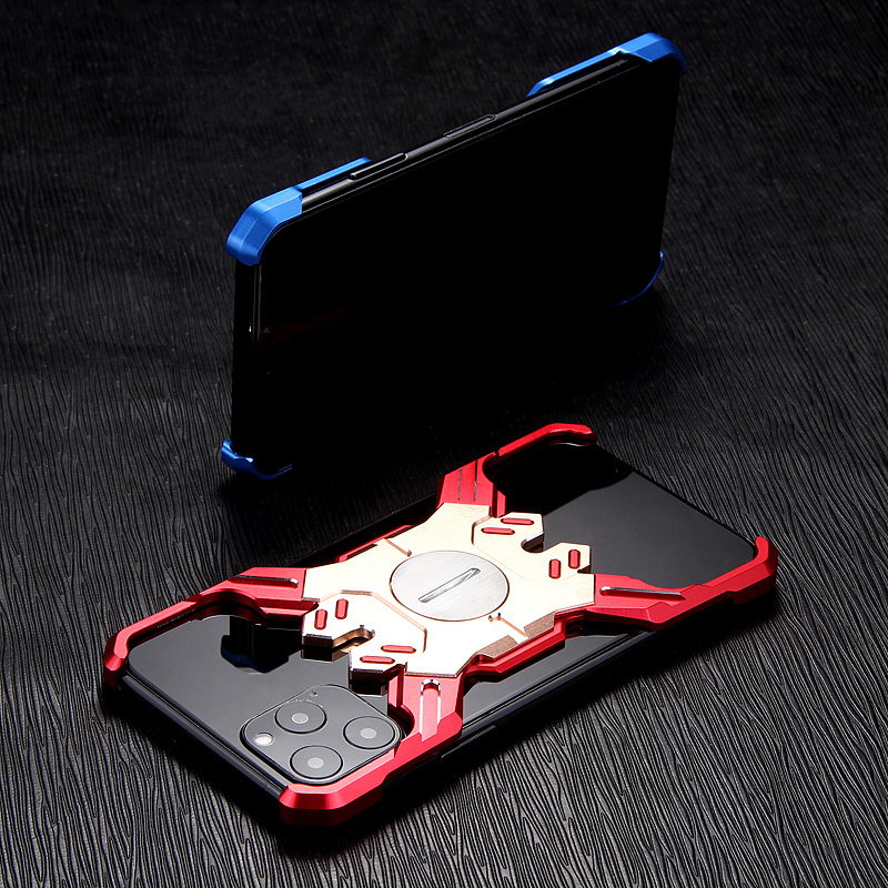 Kylin Armor Heroes Bracket Aluminum Metal Shell Case Cover for Apple iPhone 11 Pro Max & iPhone 11 Pro & iPhone 11