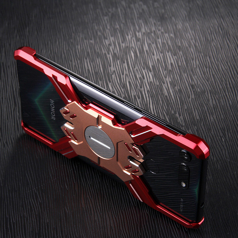 Kylin Armor Heroes Bracket Aluminum Metal Shell Case Cover for Huawei Honor V20