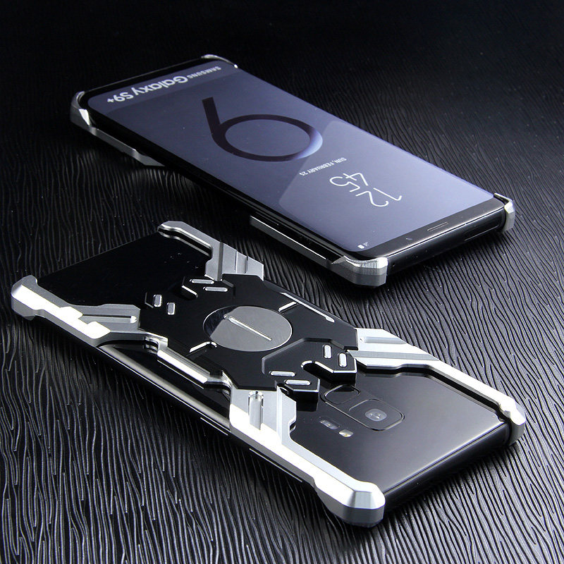 Kylin Armor Heroes Bracket Aluminum Metal Shell Case Cover for Samsung Galaxy S9 Plus & Samsung Galaxy S9