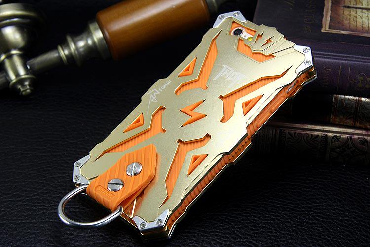 SIMON THOR Outdoor Aviation Aluminum Alloy Rugged Shockproof Armor Metal Case Cover for Apple iPhone 6S Plus/6 Plus & iPhone 6S