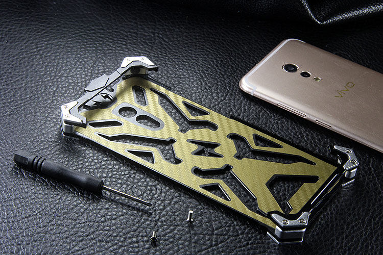 SIMON THOR Aviation Aluminum Alloy Shockproof Armor Metal Case Cover for vivo Xplay6
