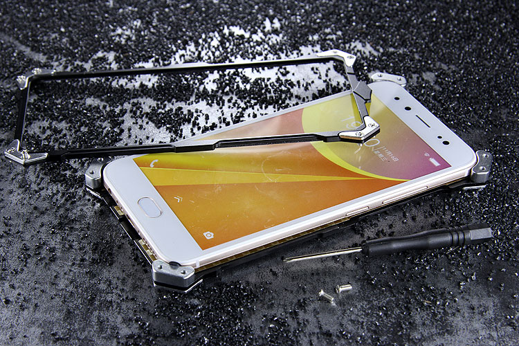 SIMON THOR Aviation Aluminum Alloy Shockproof Armor Metal Case Cover for vivo X9 Plus & vivo X9