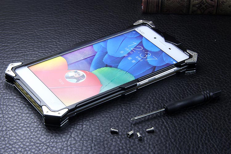 SIMON THOR Aviation Aluminum Alloy Shockproof Armor Metal Case Cover for vivo X5Pro