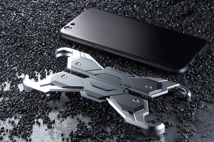 Luphie Neo Armor EVA Wings Shockproof TPU Metal Case Cover for OPPO R9s & OPPO R9s Plus & OPPO F3 Plus