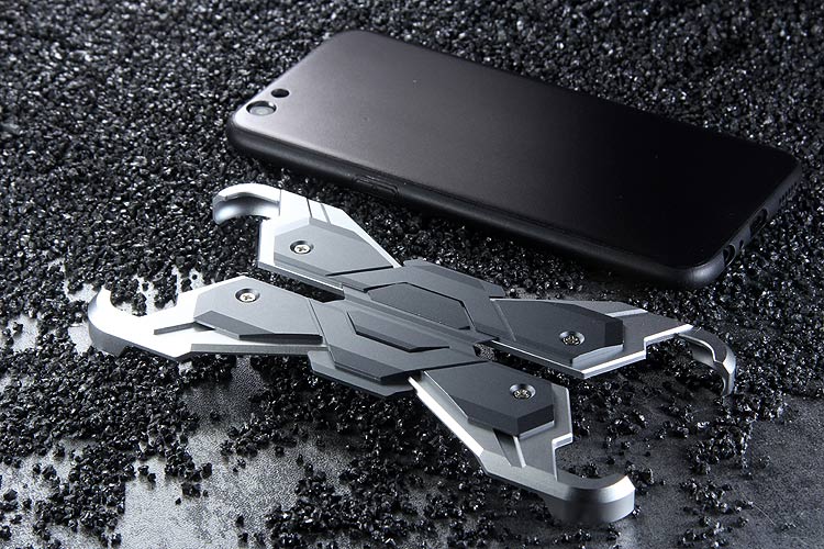 Luphie Neo Armor EVA Wings Shockproof TPU Metal Case Cover for OPPO R9s & OPPO R9s Plus & OPPO F3 Plus