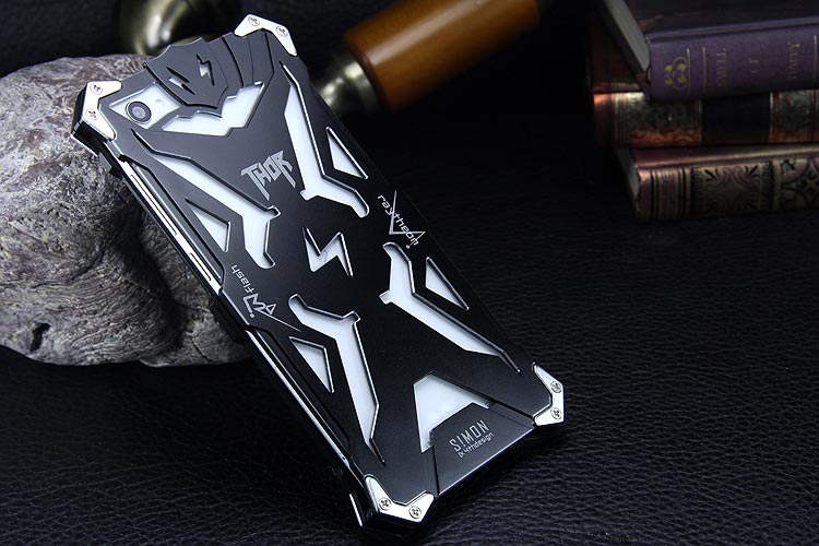 SIMON THOR Aviation Aluminum Alloy Shockproof Armor Metal Case Cover for vivo X5Pro