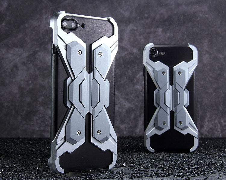 Luphie Neo Armor EVA Wings Shockproof TPU Metal Case Cover for Apple iPhone 8 Plus & iPhone 8 & iPhone 7 Plus & iPhone 7