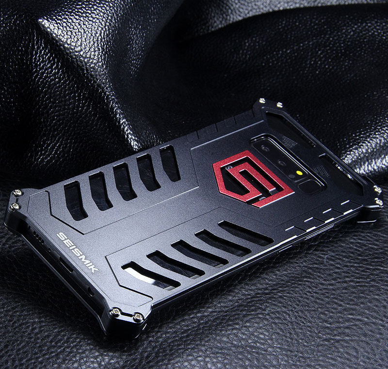SEISMIK S-ONE Armor Man Shockproof Aluminum Shell Metal Case Cover for Samsung Galaxy Note 8