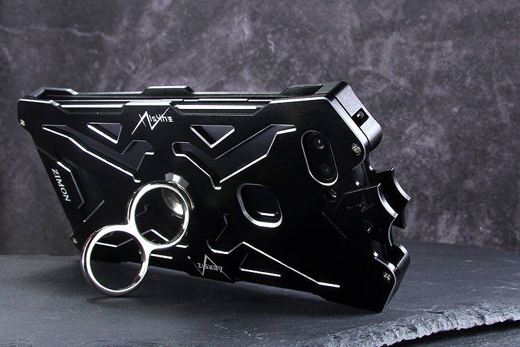 SIMON THOR Magnetic Bracket Aviation Aluminum Alloy Shockproof Armor Metal Case Cover for vivo X20 Plus & vivo X20