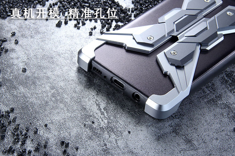 Luphie Neo Armor EVA Wings Shockproof TPU Metal Case Cover for Samsung Galaxy Note 8