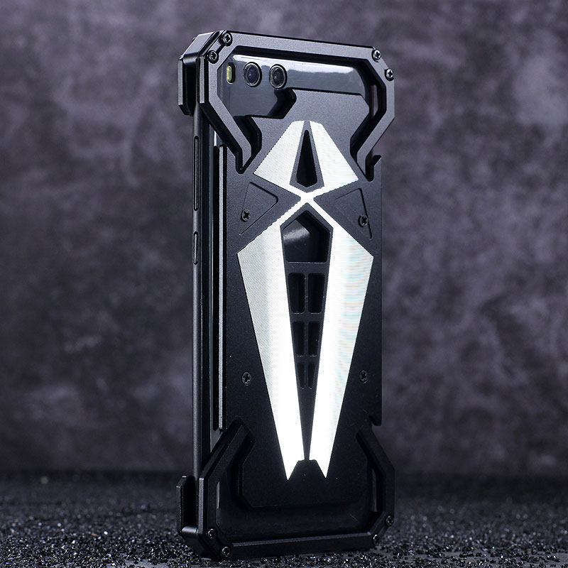 S.CENG Spider-Man Shockproof Aerospace Aluminum Metal Shell Case Cover for Xiaomi Mi 6