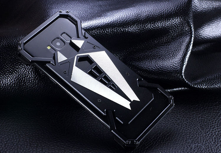 S.CENG Spider-Man Shockproof Aerospace Aluminum Metal Shell Case Cover for Samsung Galaxy S8 Plus