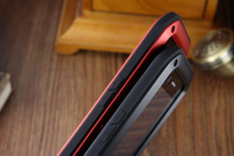 LOVE MEI Powerful Water Resistant Shockproof Dust/Dirt/Snow Proof Aluminum Metal Outdoor Gorilla Glass Heavy Duty Case Cover for OPPO R11 & OPPO R11 Plus