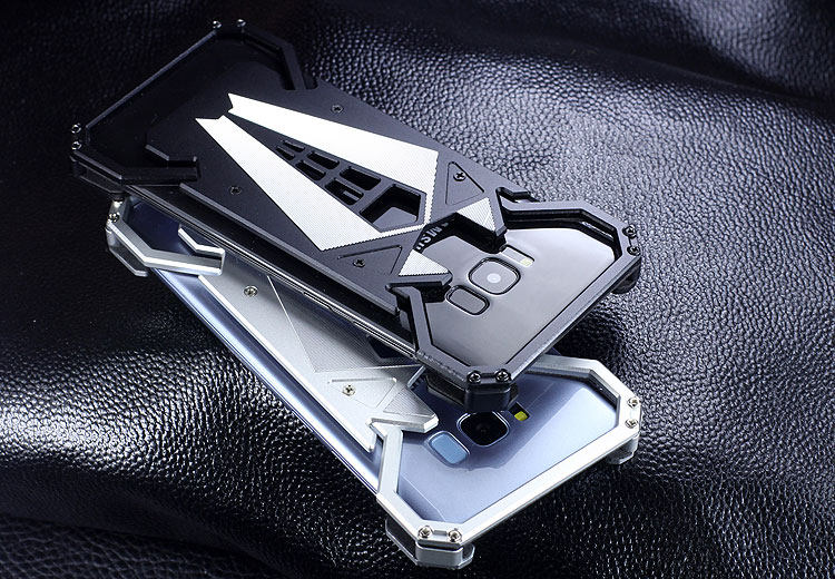 S.CENG Spider-Man Shockproof Aerospace Aluminum Metal Shell Case Cover for Samsung Galaxy S8 Plus