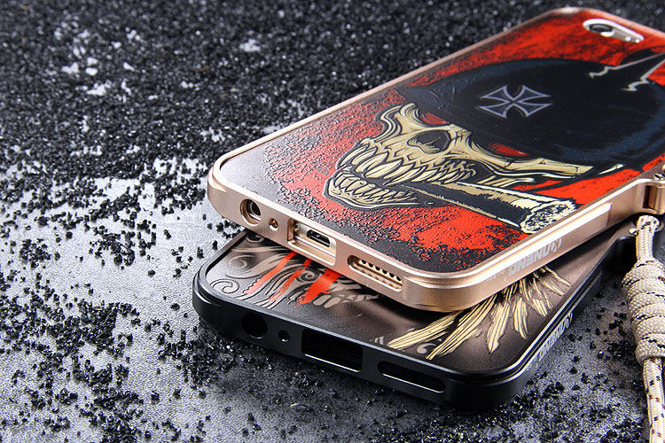 KANENG Mechanical Arm Trigger Aluminum Bumper Metal Frame Case Cover for OPPO R9s & OPPO R9s Plus