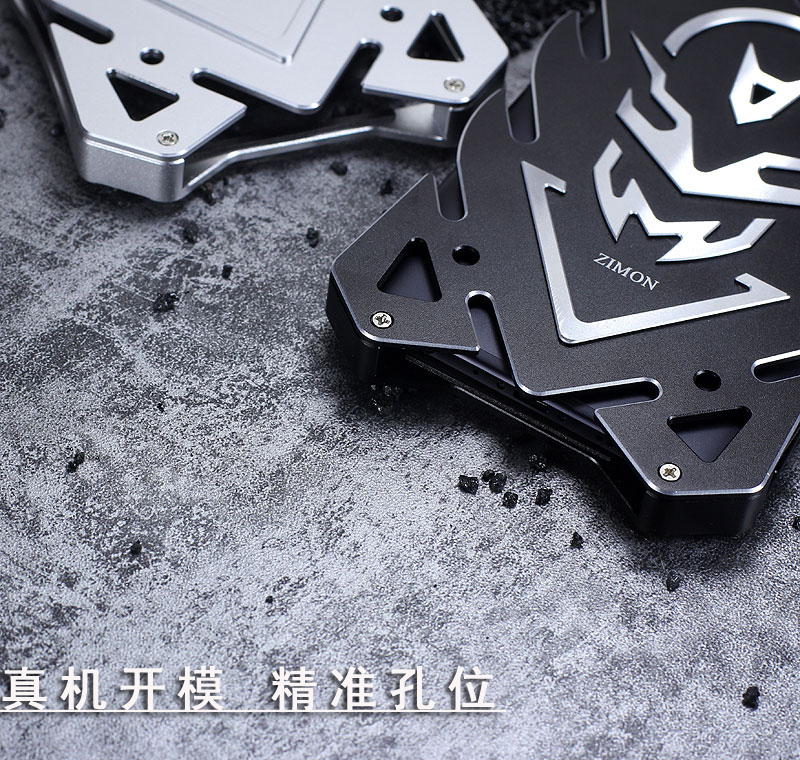 SIMON New THOR II Aviation Aluminum Alloy Shockproof Armor Metal Case Cover for OPPO R11s Plus