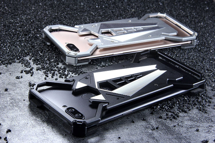 S.CENG Spider-Man Shockproof Aerospace Aluminum Metal Shell Case Cover for OPPO R11s