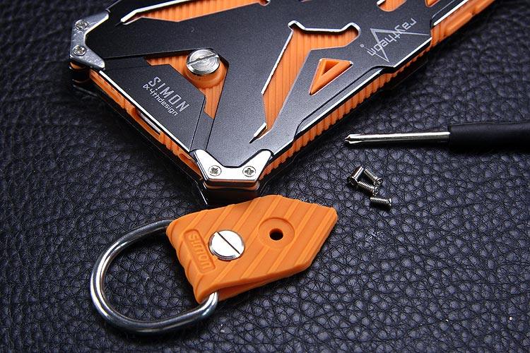 SIMON THOR Outdoor Aviation Aluminum Alloy Rugged Shockproof Armor Metal Case Cover for Apple iPhone 6S Plus/6 Plus & iPhone 6S