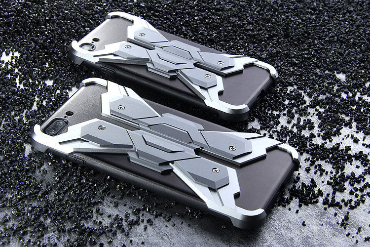 Luphie Neo Armor EVA Wings Shockproof TPU Metal Case Cover for Apple iPhone 8 Plus & iPhone 8 & iPhone 7 Plus & iPhone 7