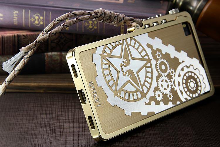 SIMON Mechanical Arm Trigger Aluminum Alloy Metal Bumper Outdoor Case Cover for Huawei P8