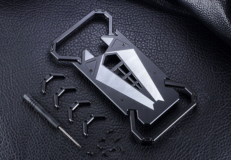 S.CENG Spider-Man Shockproof Aerospace Aluminum Metal Shell Case Cover for Xiaomi Mi 6