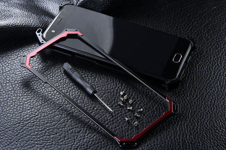SEISMIK S-ONE Armor Man Shockproof Aluminum Shell Metal Case Cover for OPPO R11 / OPPO R11 Plus