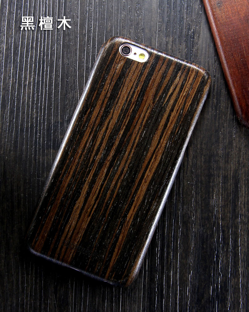SHOWKOO Kevlar Natural Wood Ultra Slim Case Cover for Apple iPhone 6S Plus/6 Plus & iPhone 6S/6