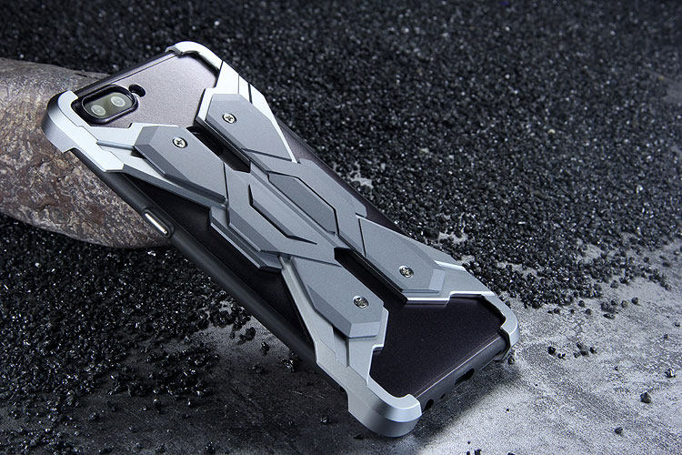 Luphie Neo Armor EVA Wings Shockproof TPU Metal Case Cover for OPPO R11s & OPPO R11s Plus