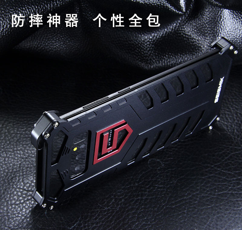 SEISMIK S-ONE Armor Man Shockproof Aluminum Shell Metal Case Cover for Samsung Galaxy Note 8