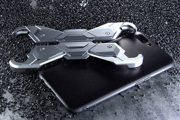 Luphie Neo Armor EVA Wings Shockproof TPU Metal Case Cover for OPPO R11 & OPPO R11 Plus