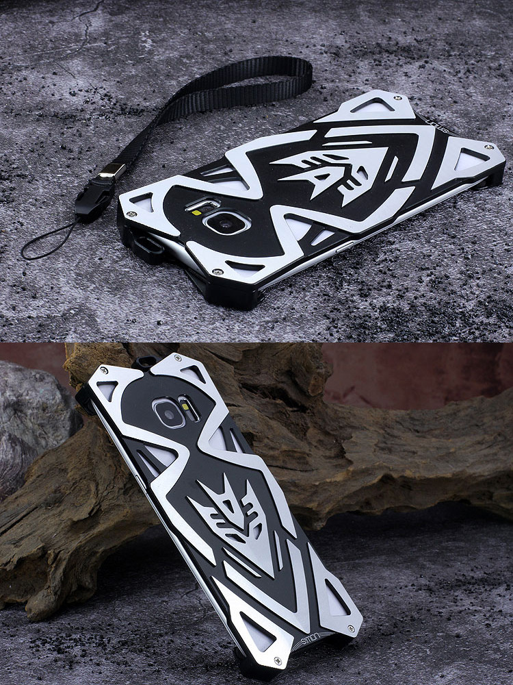 SIMON THOR Ⅱ Aviation Aluminum Alloy Shockproof Armor Metal Case Cover for Samsung Galaxy S6 Edge & Samsung Galaxy S6 Edge Plus