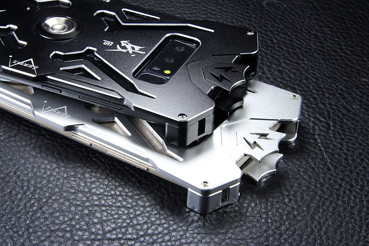 SIMON THOR Magnetic Bracket Aviation Aluminum Alloy Shockproof Armor Metal Case Cover for Samsung Galaxy Note 8
