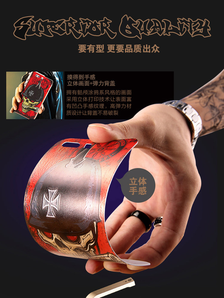 KANENG Mechanical Arm Trigger Aluminum Bumper Metal Frame 3D Cameo Back Cover Case for Huawei P10 & Huawei P10 Plus