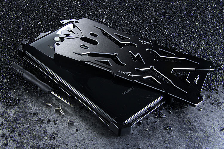 SIMON THOR Aviation Aluminum Alloy Shockproof Armor Metal Case Cover for Huawei Mate 10