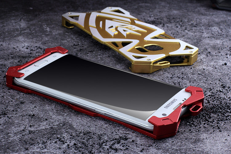 SIMON THOR Ⅱ Aviation Aluminum Alloy Shockproof Armor Metal Case Cover for Samsung Galaxy S6 Edge & Samsung Galaxy S6 Edge Plus
