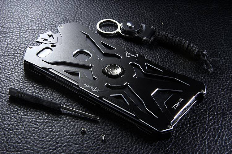 SIMON THOR Magnetic Bracket Aviation Aluminum Alloy Shockproof Armor Metal Case Cover for vivo X20 Plus & vivo X20