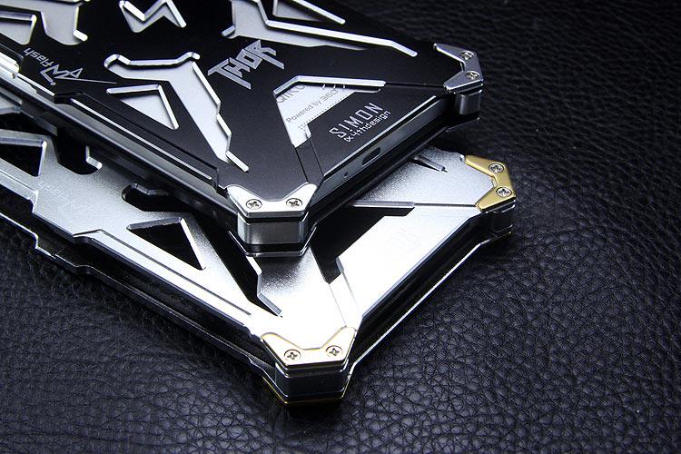 SIMON THOR Aviation Aluminum Alloy Shockproof Armor Metal Case Cover for QIKU 360 Q1 Youth