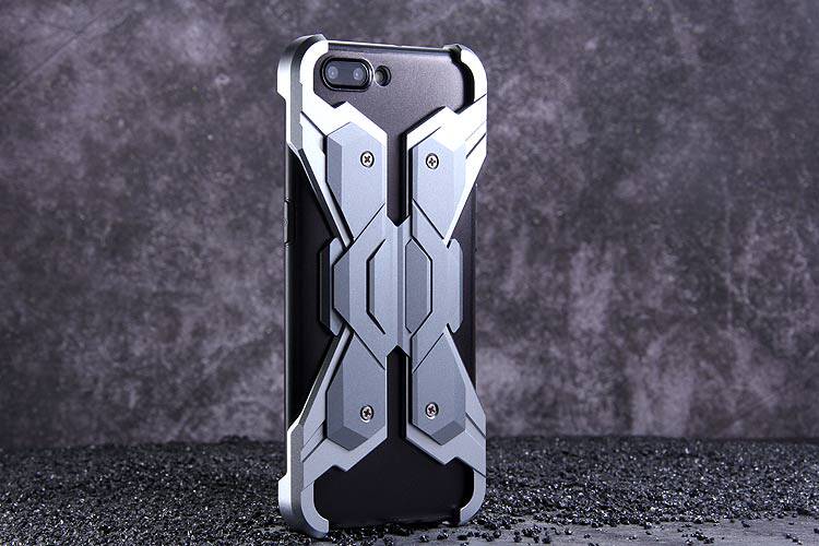 Luphie Neo Armor EVA Wings Shockproof TPU Metal Case Cover for OPPO R11 & OPPO R11 Plus