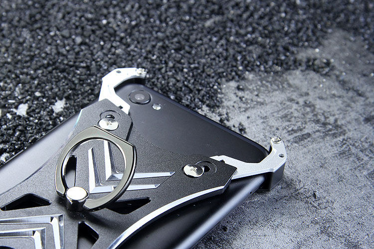 R-Just Blade Master Ring Holder Shockproof Aerospace Aluminum Metal Shell Case Cover for vivo X9s Plus / vivo X9s / vivo X9 Plus / vivo X9 / vivo V5 Plus