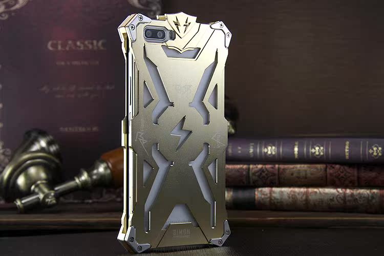 SIMON THOR Aviation Aluminum Alloy Shockproof Armor Metal Case Cover for Huawei Honor 6 Plus
