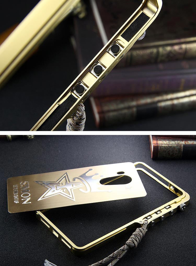 SIMON Mechanical Arm Trigger Aluminum Alloy Metal Bumper Outdoor Case Cover for Huawei Mate 8